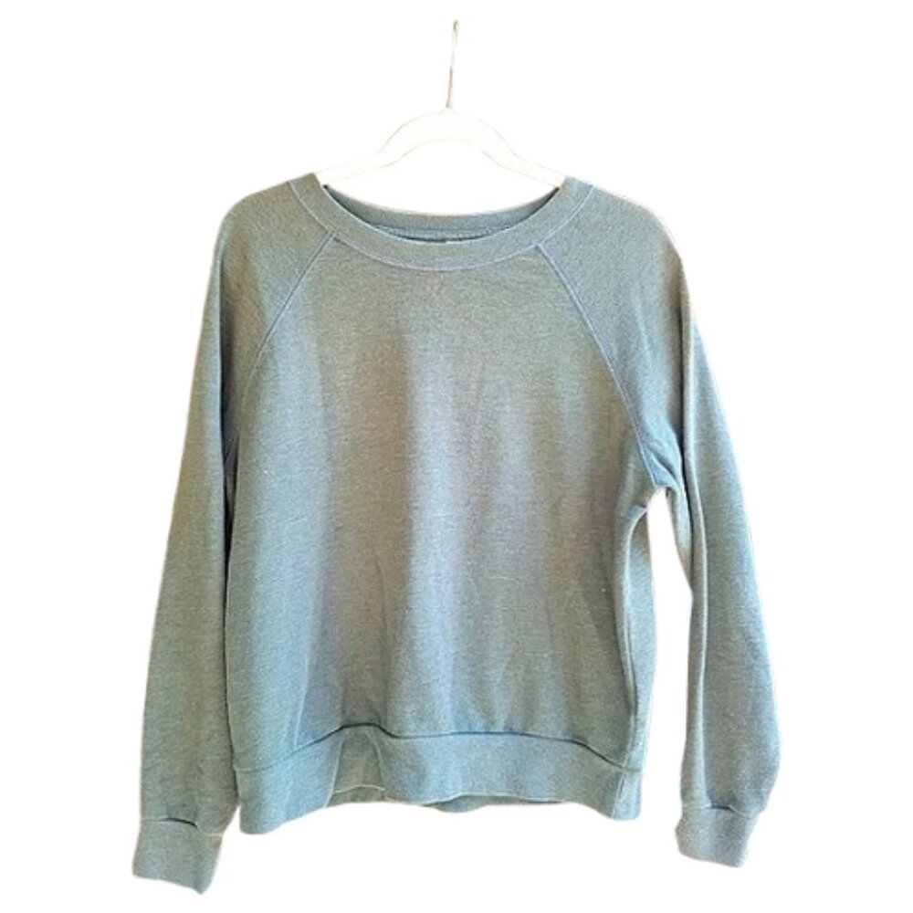 H&M Olive Green Crewneck Sweater | Summer Layers Campfire Sweater Summer Nights